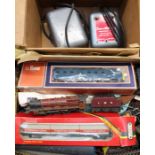 Hornby 00 gauge railway assorted items including Lima Fife and Forfar Yeomanry diesel loco, plus