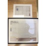 Victorian apprenticeship indenture relating to a William Bateman the Younger of Burton-on-Trent,