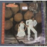 Marie & Donny Osmond LP; Goin' Coconuts, signed by Marie & Donny Osmond and various other paperwork