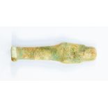 An Egyptian Ptolemaic style Faience Shabti, approx 9.5 cms high