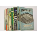 A collection of 1950's and 60's football and motorsport programmes to include: Manchester City;