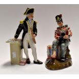 Royal Doulton figure of the Drummer Boy and the Captain