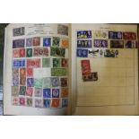 A collection of assorted stamps, contained within a Capital Stamp Album