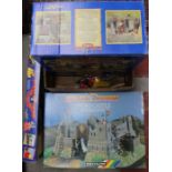A collection of assorted Knights of the Sword boxed and unboxed items to include: Castle &