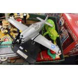 Novelty telephones; Disney Band, Chameleon, 50' Diner, American truck, P-51 Mustang, plus