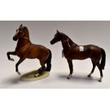 Two 1960 Goebel horses