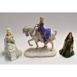 "Princess of the Magical Kingdom"- Compton & Woodhouse, Royal Worcester "Princess of Tara" and "