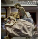 A Lladro figural group "Debutantes" No 5486 Condition: Overall condition good