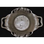 Early 20th Century Liberty pewter bonbon dish