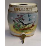 A ceramic brandy barrel circa 20th Century