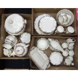 A large quantity of Wedgwood Chartley pattern dinner and tea wares including tureens, dinner and