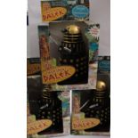 Product enterprise sci-fi collector exclusive/ black and gold daleks (3)