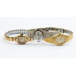 Ladies Seiko quartz bracelet watch together with an Aurora bracelet watch, mechanical wind (3)