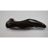 Victorian penknife in the form of a wooden shoe