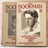 Three copies of "The Bookman Christmas Number" dating from 1914, 1917 and 1918. Published by