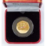 A gold proof D Day 50 Pence 2019 Popjoy Mint