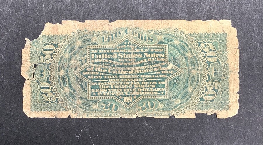 U.S.A Fraction-els in mixed circulated grades. 3 cents 1863 3rd issue, 10 cents 1863 2nd & 4th - Image 3 of 17