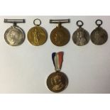 WW1 British Medal group to Captain John Steedman, RAMC comprising of War Medal 1914-18, Victory