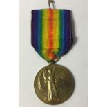 WW1 Victory Medal to Lieut R Lean, RAF. Complete with original ribbon.