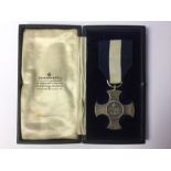 WW1 British Distinguished Service Cross. Complete in fitted case of issue by Garrard & Co with