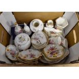 A collection of Royal Crown Derby Posies pattern pin dishes, ginger jars and others various. (Q)