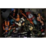 Masters of the Universe He-Man figures, and others. (one box)