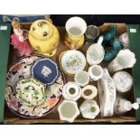 A collection of assorted ceramics to include; Aynsley, Orchard Gold and Wild Tudor pattern; a