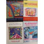 Four Glastonbury programmes to include the years; 1992, 1994, 1995 and 1999