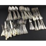 A large quantity of Swedish and other silver plated flatware, to include; a C. R. Caristrom silver