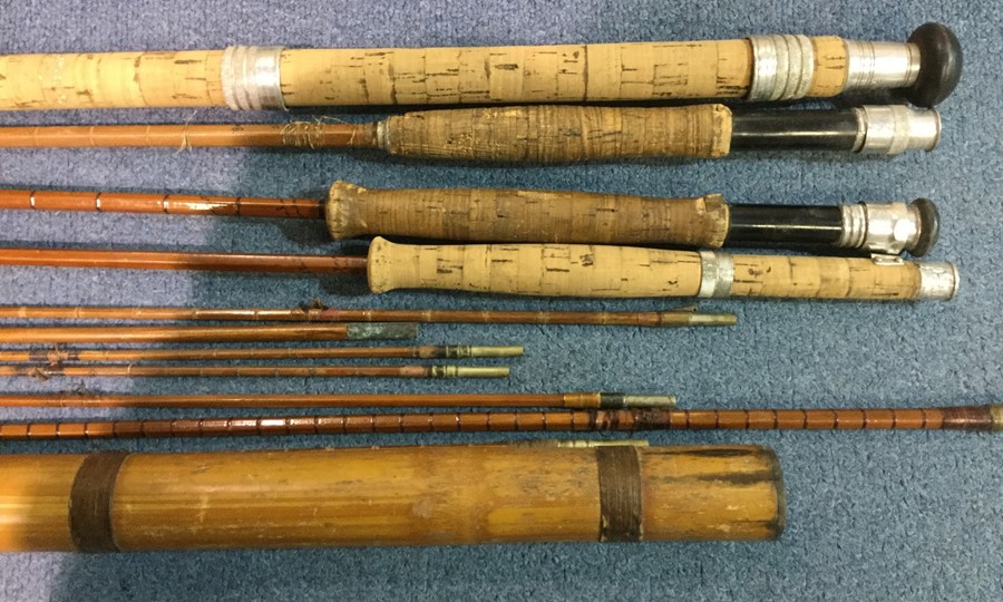 Lot 63 - Hardy C.C. De France rod with bag. - Bodnar's Auction