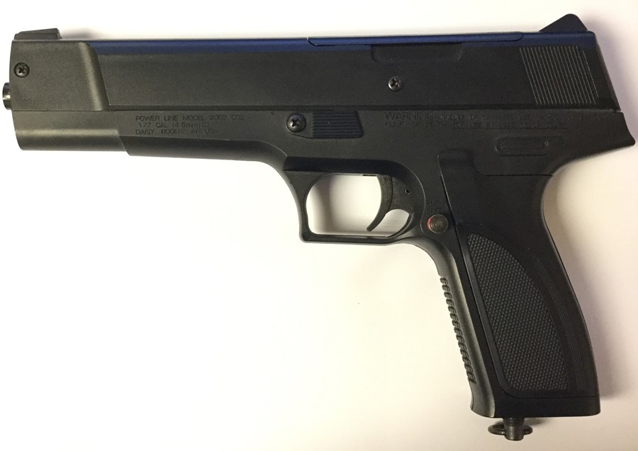 .177 Daisy Power Line Mod.2003 Air Pistol. 35 shot semi auto repeater