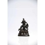 Green TaraBronzeTibet13th ctH: 10 cmGreen Tara is a peaceful Bodhisattva from Tibetan buddhism in