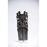 Hair CombHornIndonesia19th ctH: 19 cmProbably made from water buffalo horn, this comb features