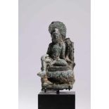 PadmapaniBronze,India, Bihar, 6th / 7th centuryH:9,5 cmPadmapani is another manifestation of