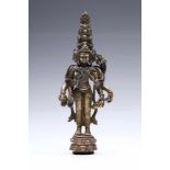 AvalokitesvaraBronze,Tibet, 18th century or earlier, in Pala Dynasty style,H: 24,5 cm11-headed and