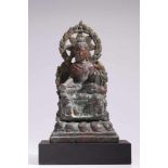 BuddhaBronze,Kashmir/ Swat Valley, 8th centuryH: 21 cmThis statue shows a number of Swat Valley