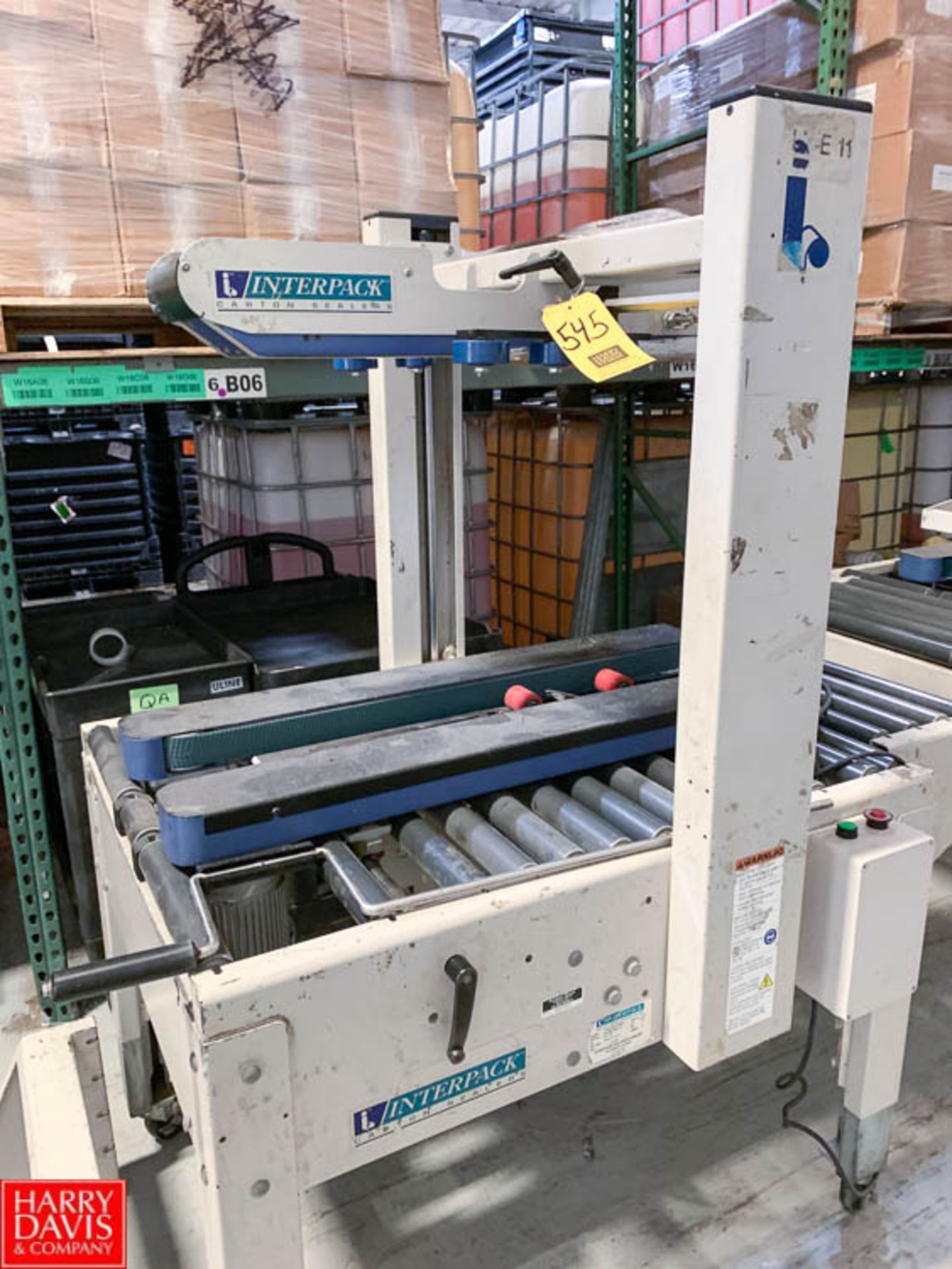 Interpack Case Sealer Rigging Prices: 400