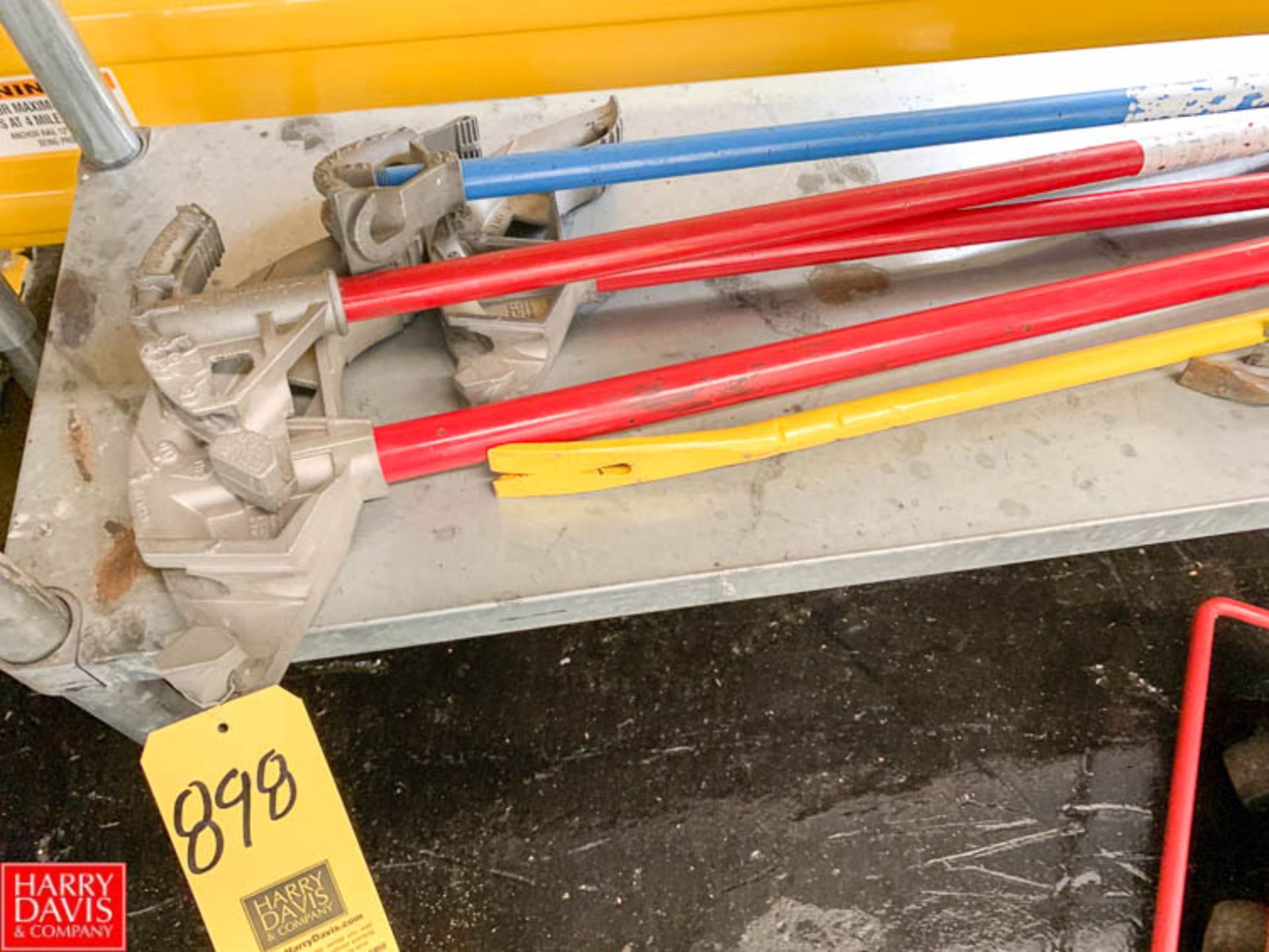 Pry Bars and Conduit Benders - Rigging Fee: $25