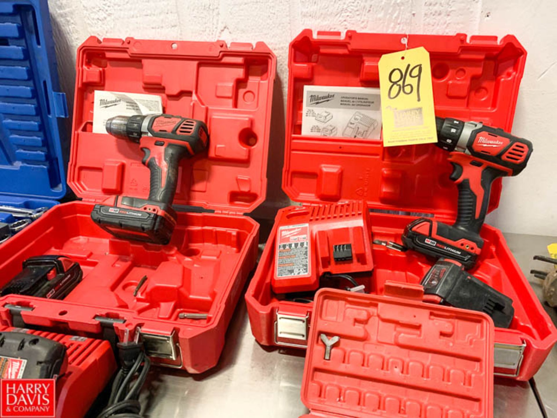 Milwaukee Battery-Powered Drills - Rigging Fee: $20