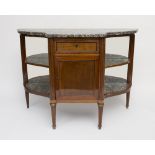 Jean François Leleu (1729-1807), declared master in 1764.Sideboard; Mahogany and mahogany veneer,