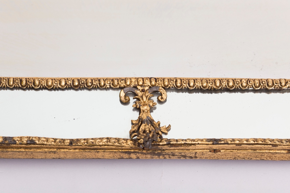 Burchard Precht (1651-1738). Attributed to.Mirror with parecloses; Wood and gold-plated lead, - Image 3 of 4