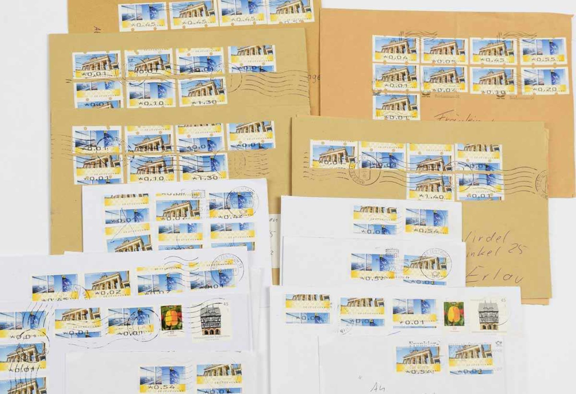 Konvolut Briefmarken und Belege Bundesrepublik 1 x Sammlung und Belege Automatenmarken, dabei - Bild 3 aus 3