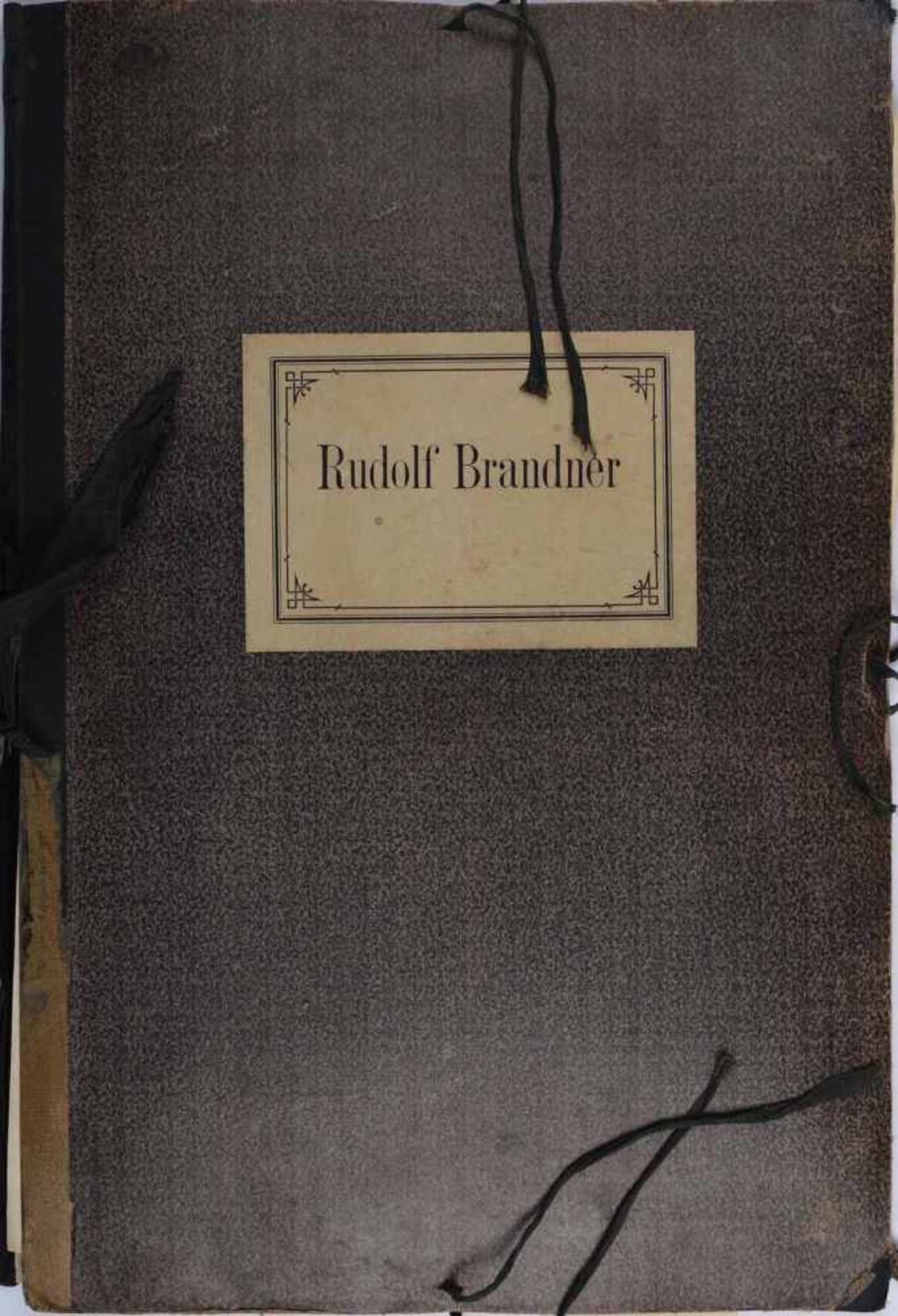 Brandner, Rudolf Mappe mit insg. ca. 75 Blättern, dabei 43 technische Zeichnungen in Tusche und - Bild 2 aus 6