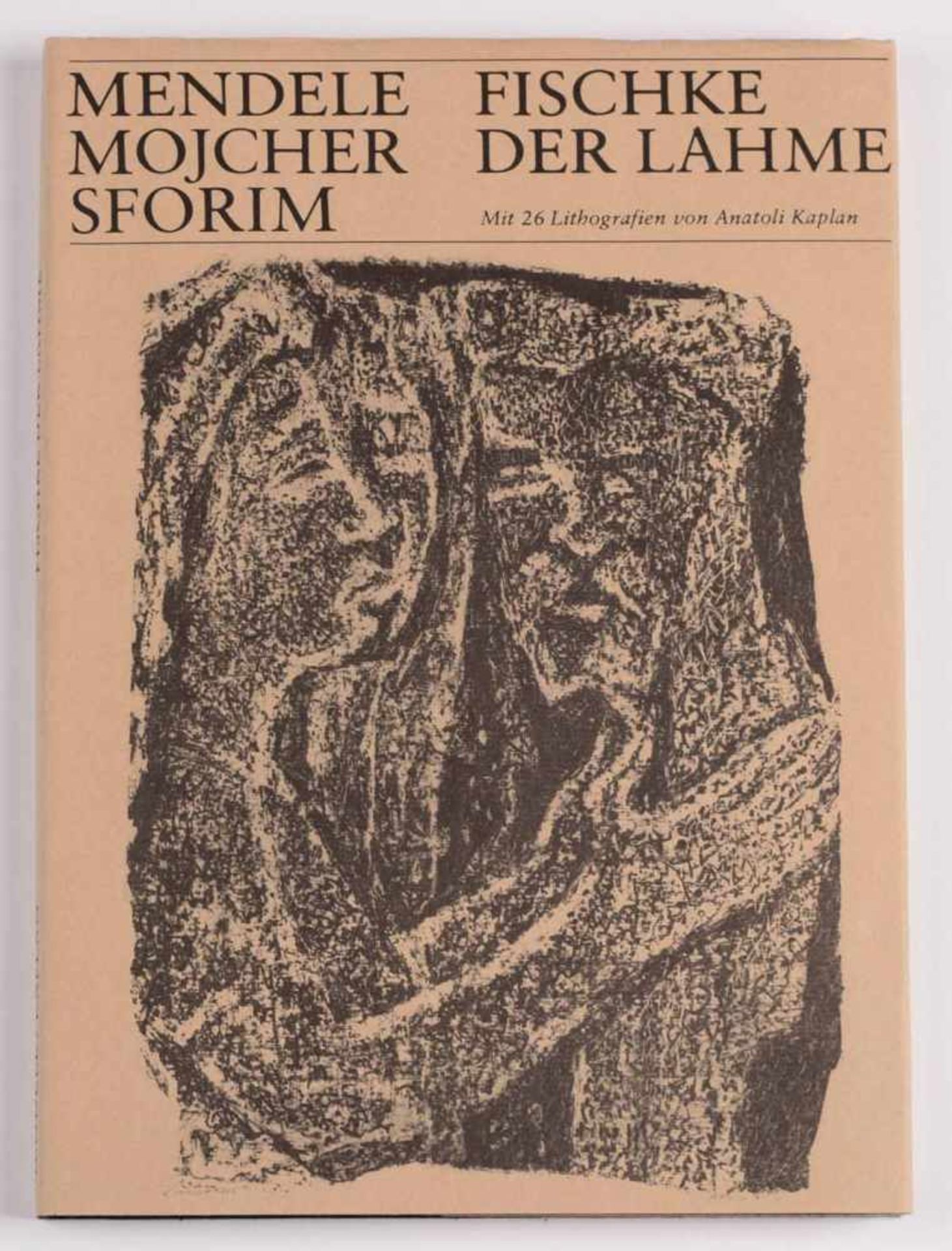 Kaplan, Anatoli Lvovitsch (1902 Rahatschou - 1980 Leningrad) Künstlerbuch, "Mendele Mojcher Sforim / - Bild 3 aus 3