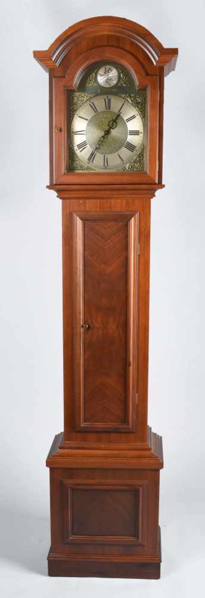 Standuhr Holzgehäuse, gefertigt im Stil alter Standuhren, bez. "Tempus Fugit Westerstrand", - Bild 2 aus 2