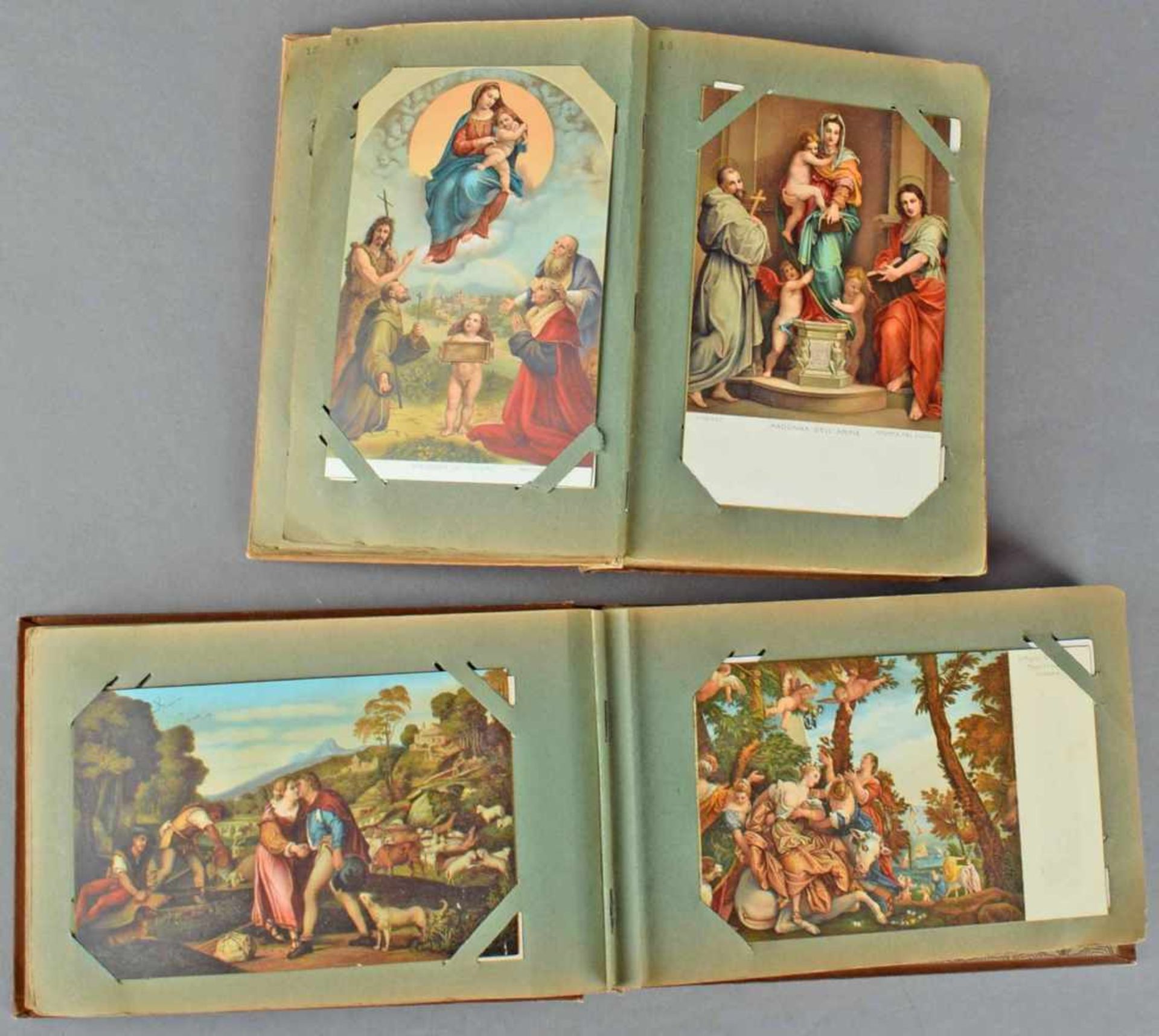 Sammlung historischer Postkarten insg. über 150 Stück, viele Wiedergaben von alten Gemälden (u.a. - Image 2 of 3