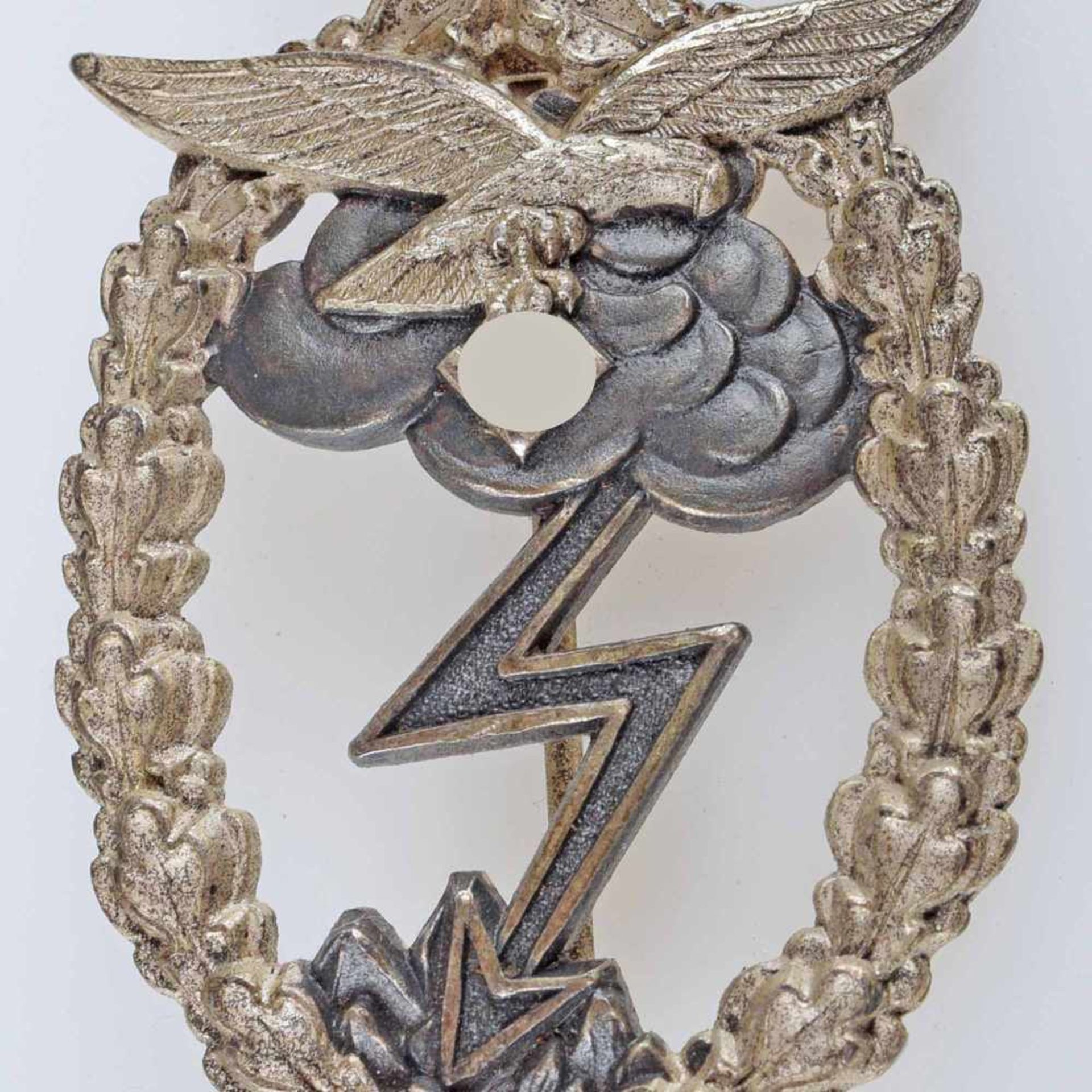 Kampfabzeichen III. Reich Erdkampfabzeichen der Luftwaffe 1. Stufe ohne Einsatzzahl, gestiftet am