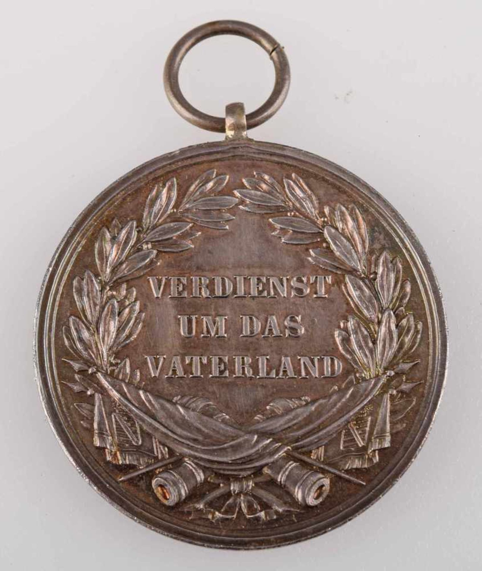 Medaille des Militär-St.Heinrichs-Ordens Sachsen Stufe Silber, av. Friedrich August Koenig von - Bild 3 aus 3