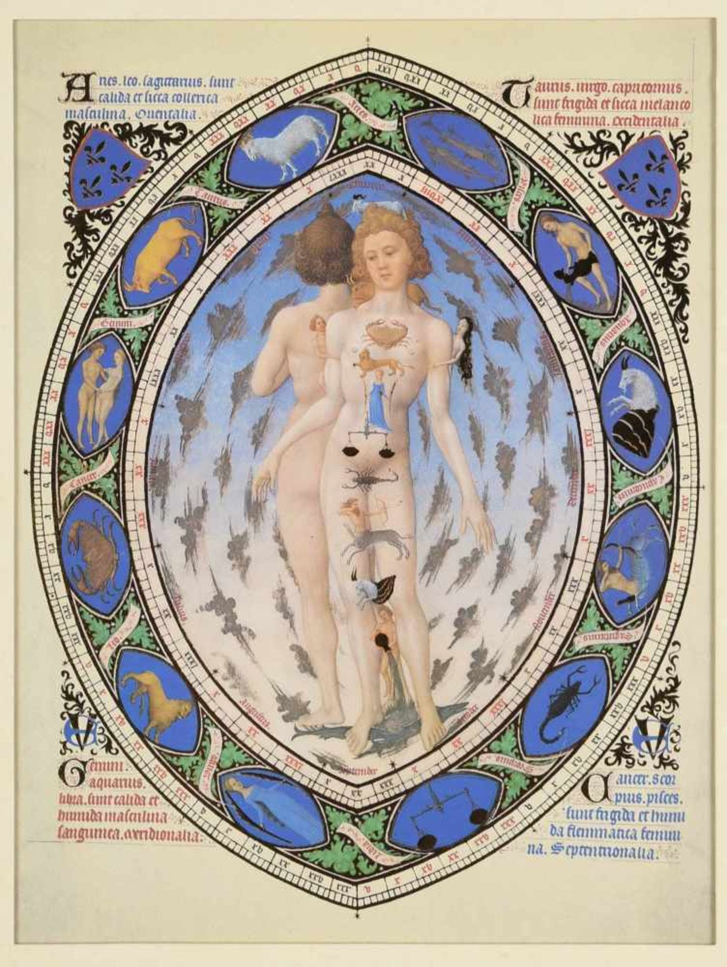 "Der goldene Kalender" "Große Buchmalerei des Mittelalters", aufwendiges Faksimile, mit 13 - Bild 4 aus 5