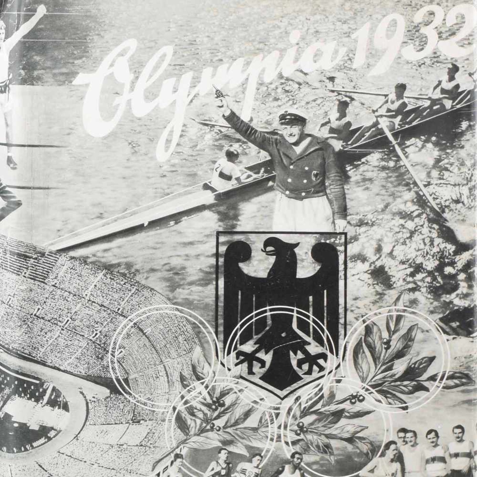 Sammelbilderalbum zur Olympiade 1932 "Die Olympischen Spiele in Los Angeles 1932", hrsg. vom